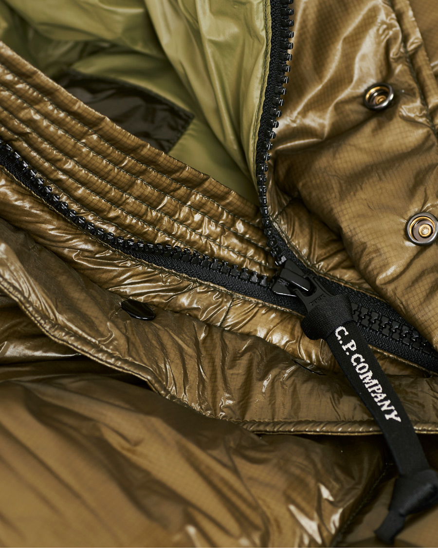 Herre | Jakker | C.P. Company | DD Shell Puffer Jacket Olive