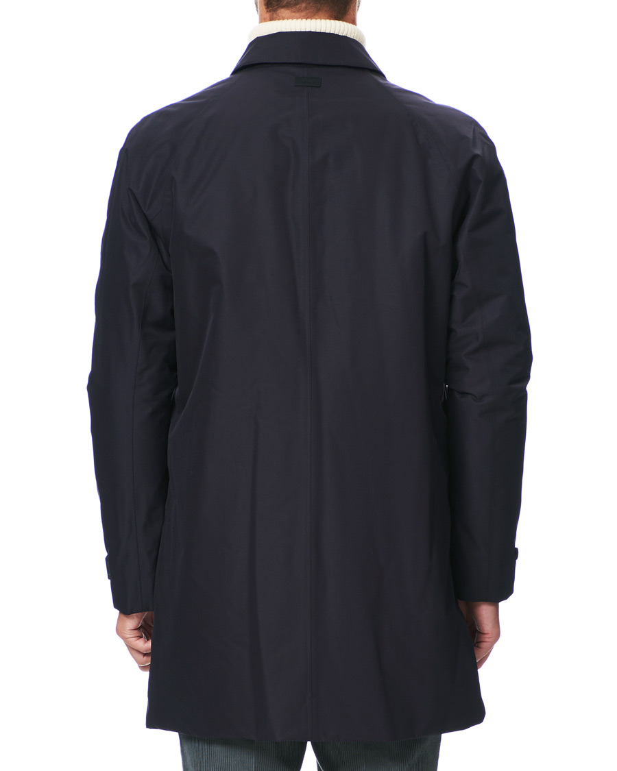 Herre | Jakker | Z Zegna | Micotene Taped Nylon Coat Navy