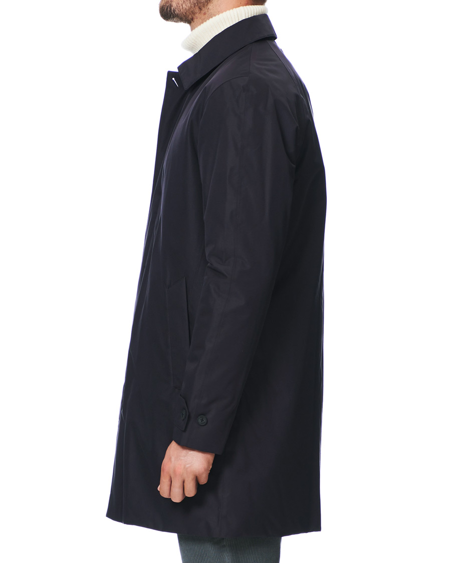 Herre | Jakker | Z Zegna | Micotene Taped Nylon Coat Navy