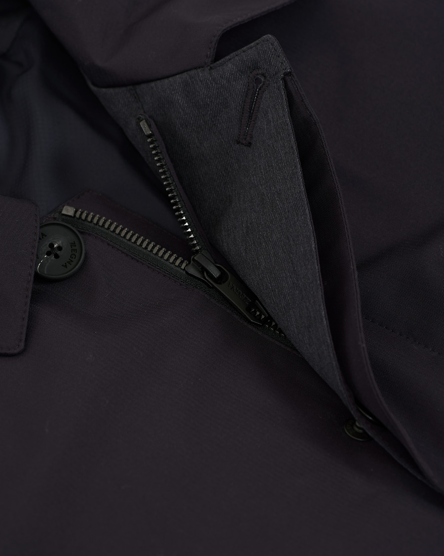 Herre | Jakker | Z Zegna | Micotene Taped Nylon Coat Navy