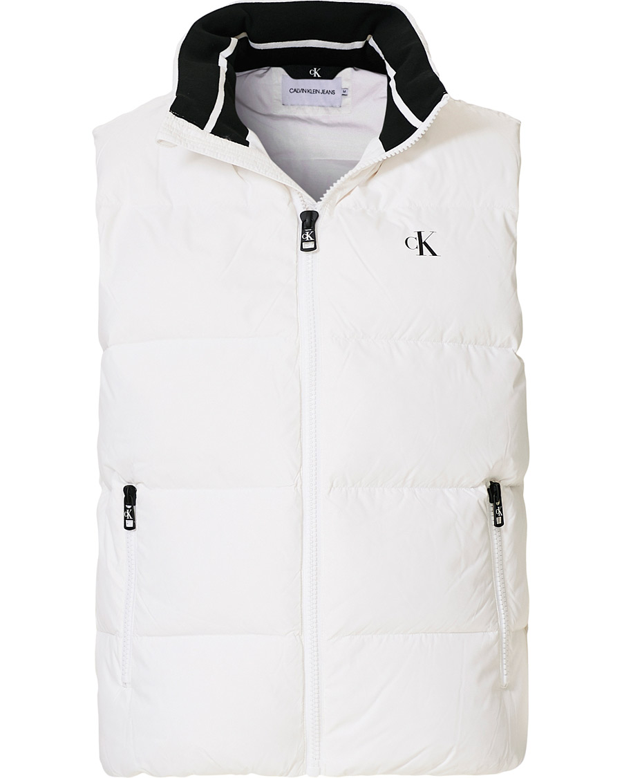 Herre | Jakker | Calvin Klein Jeans | Down Vest Bright White