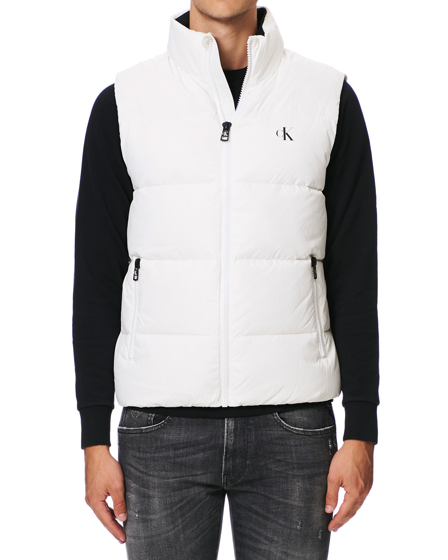 Herre | Jakker | Calvin Klein Jeans | Down Vest Bright White