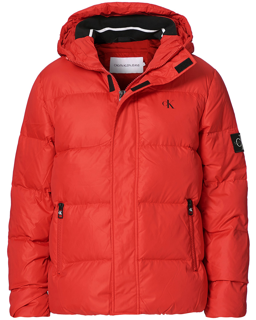 Klein Hooded Down Puffer Jacket CareOfCarl.dk