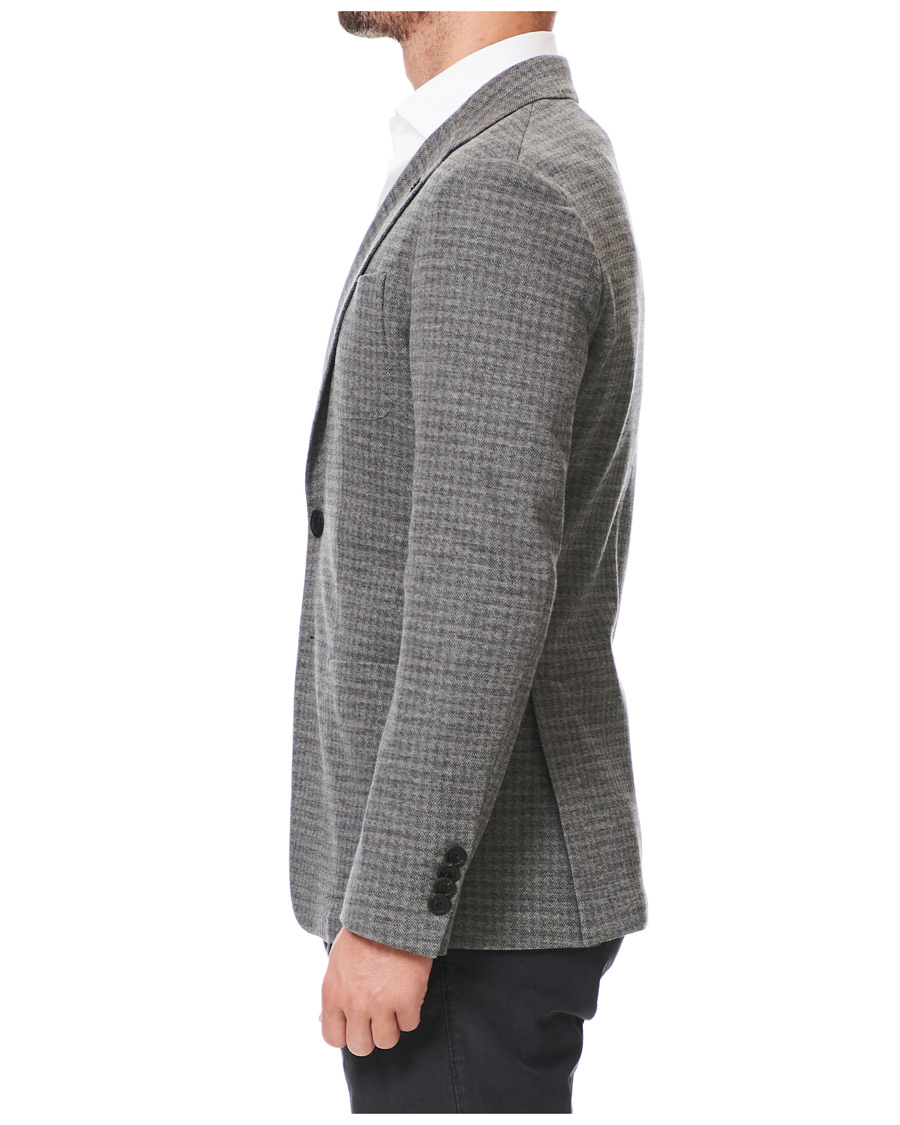 Herre | Blazere & jakker | Canali | Wool Blend Jersey Blazer Light Grey