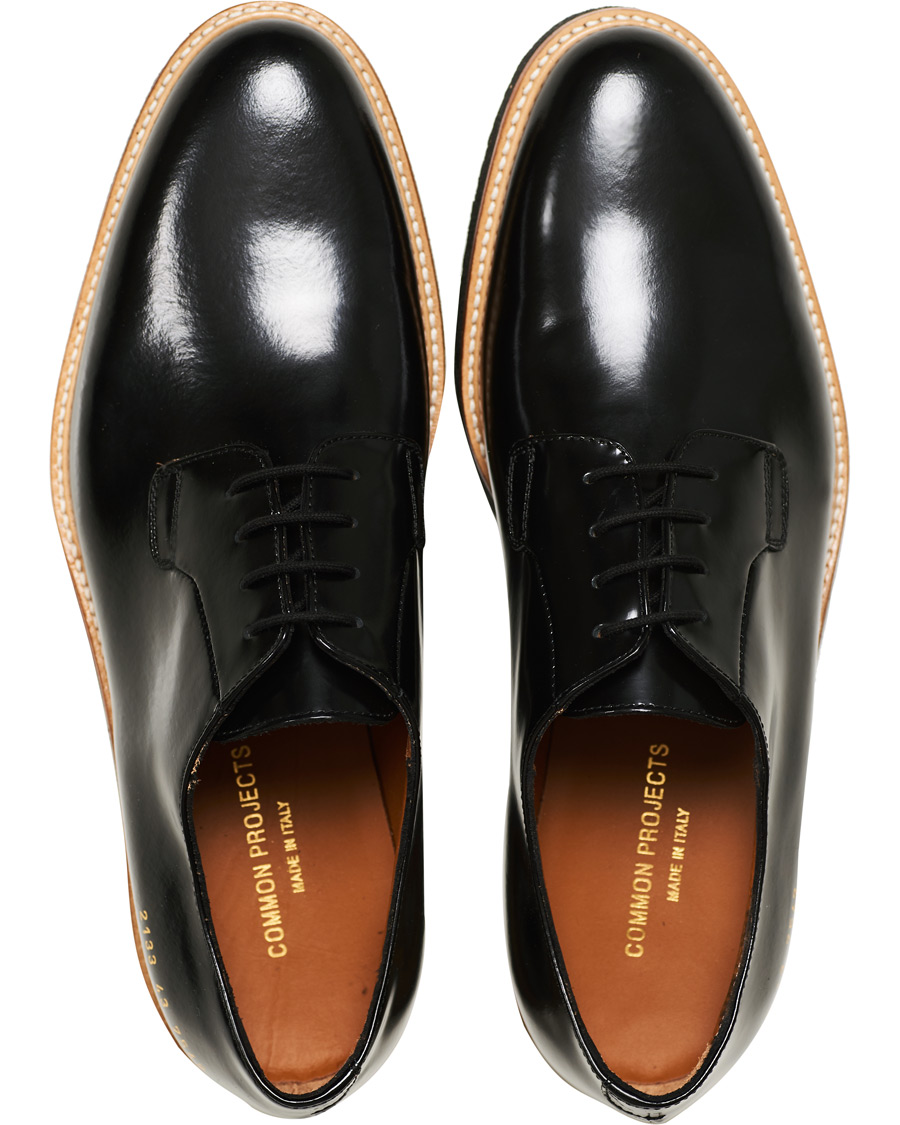 Herre | Common Projects Derby Shine Black Calf | Common Projects | Derby Shine Black Calf