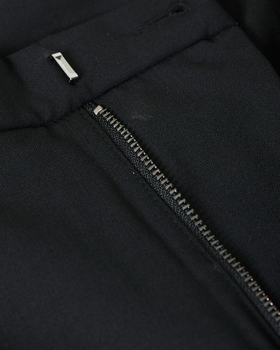 Herre | Bukser | Emporio Armani | Virgin Wool Trousers Black