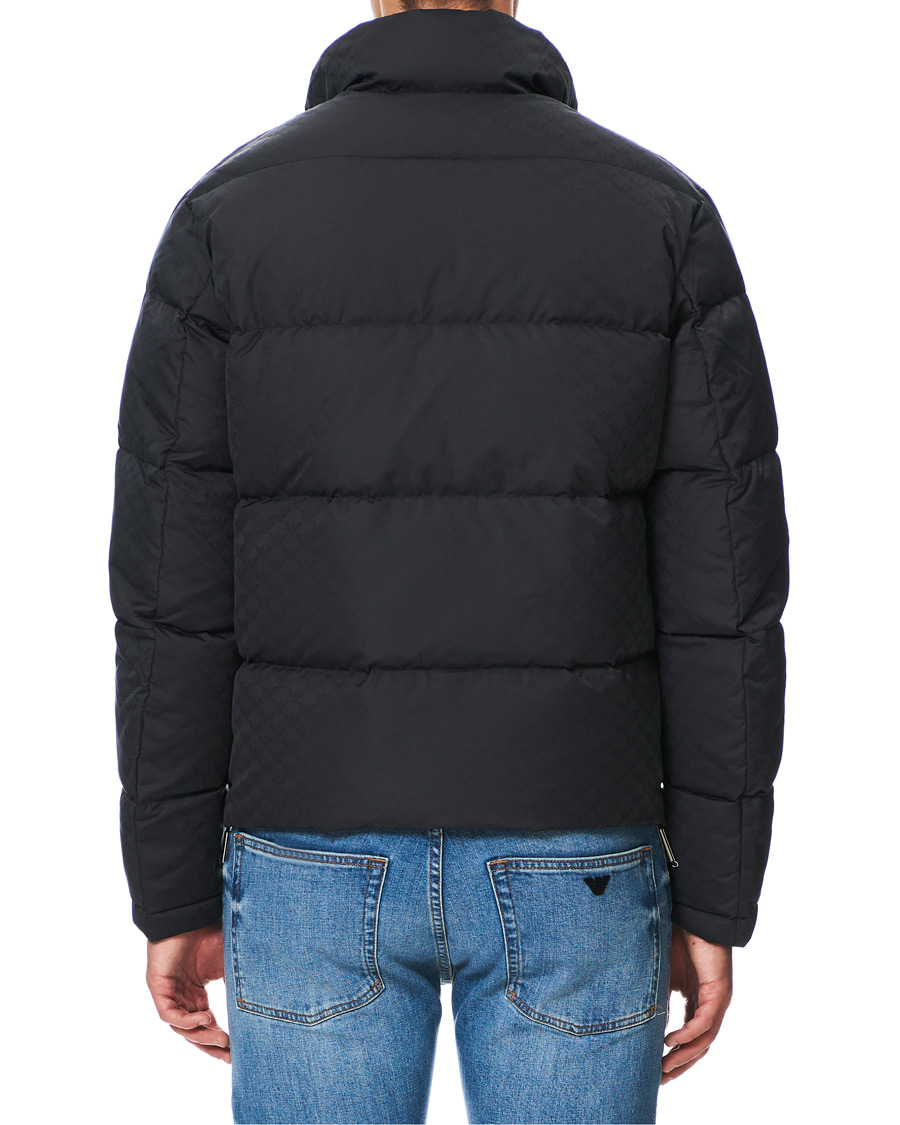 Herre | Jakker | Emporio Armani | Tonal Logo Down Jacket Navy