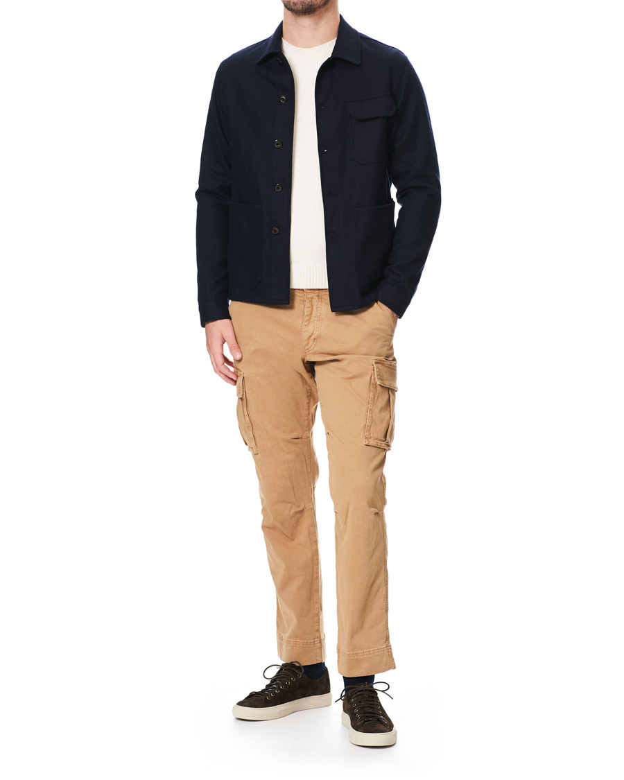 Herre | Bukser | GANT | Regular Fit Cargo Pants Warm Khaki