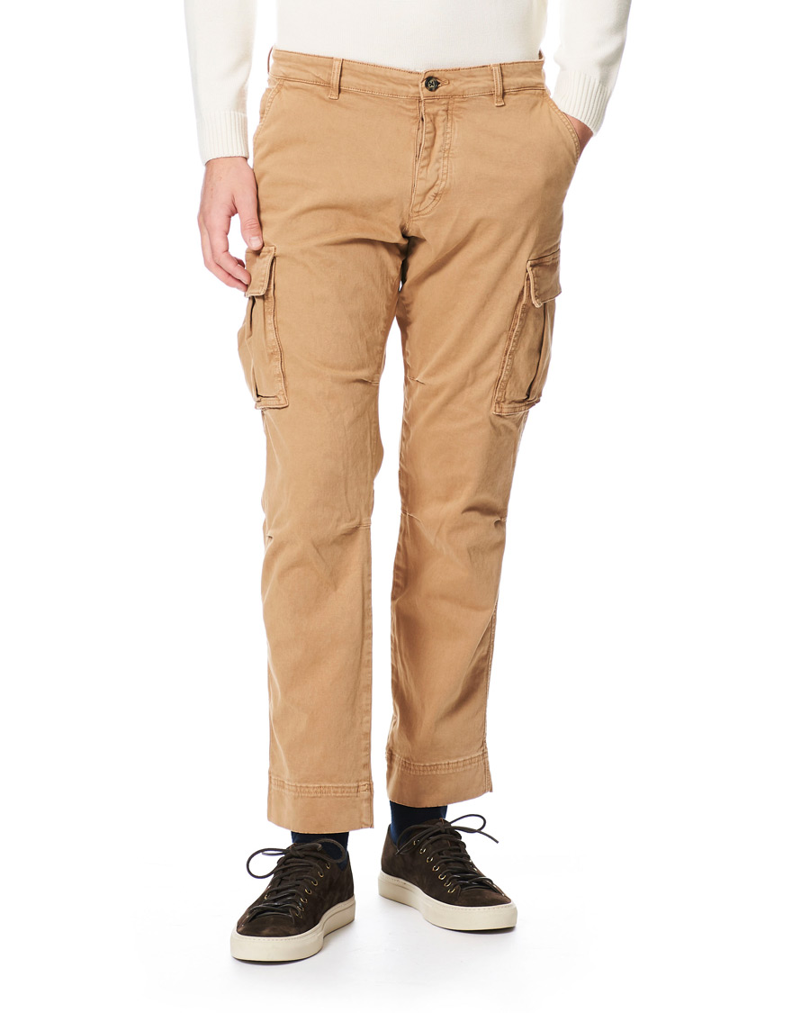 Herre | Bukser | GANT | Regular Fit Cargo Pants Warm Khaki