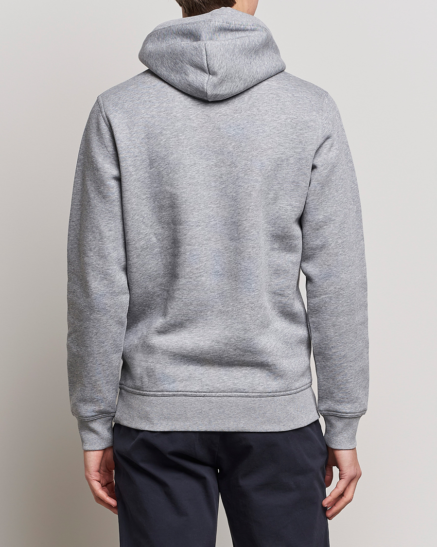 Herre | Trøjer | GANT | Archive Shield Hoodie Grey Melange