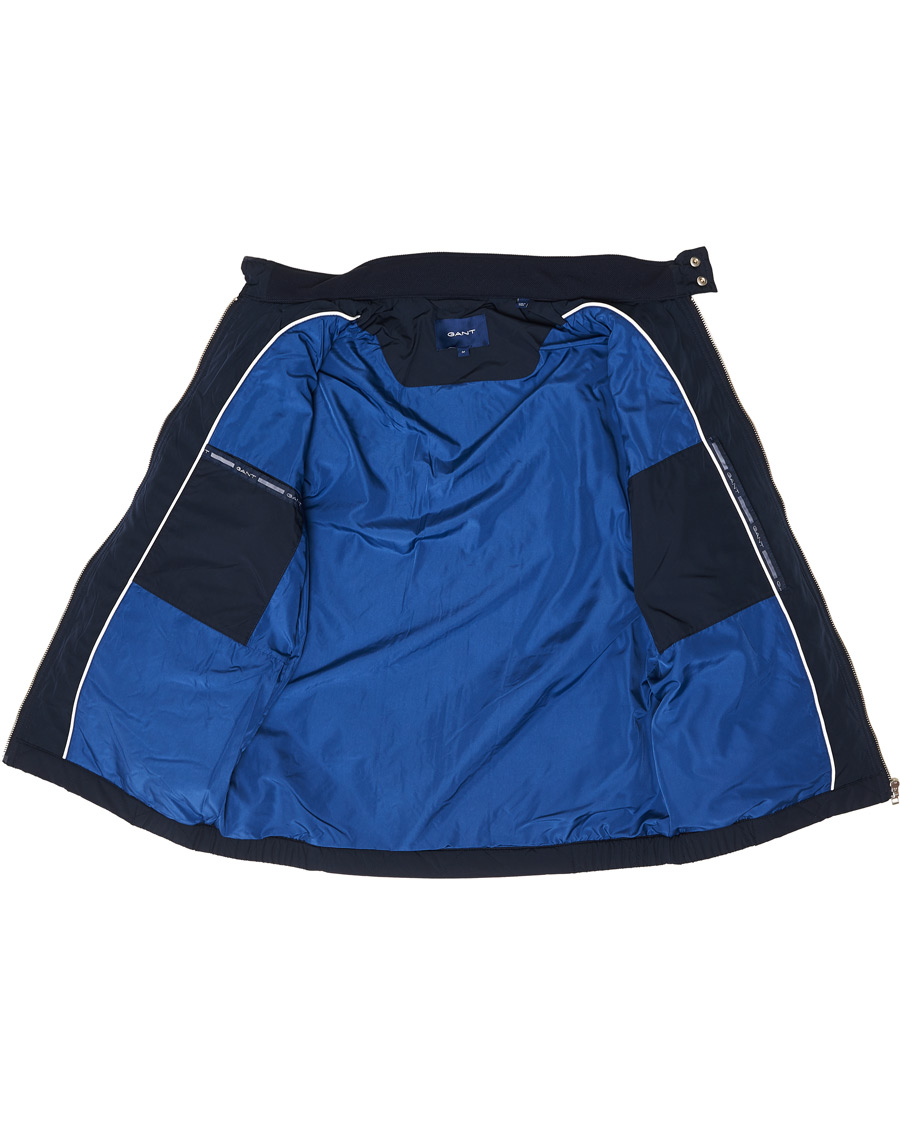 Herre | Jakker | GANT | The Quilted Windcheater Evening Blue