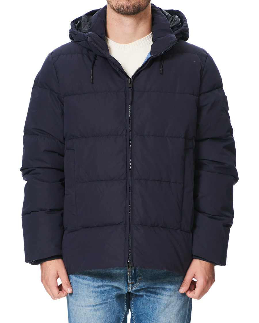 Herre | Jakker | GANT | The Alta Down Jacket Evening Blue