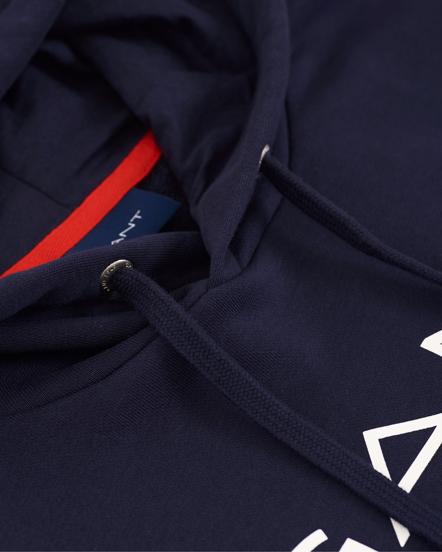 Herre | Trøjer | GANT | 1949 Logo Hoodie Classic Blue