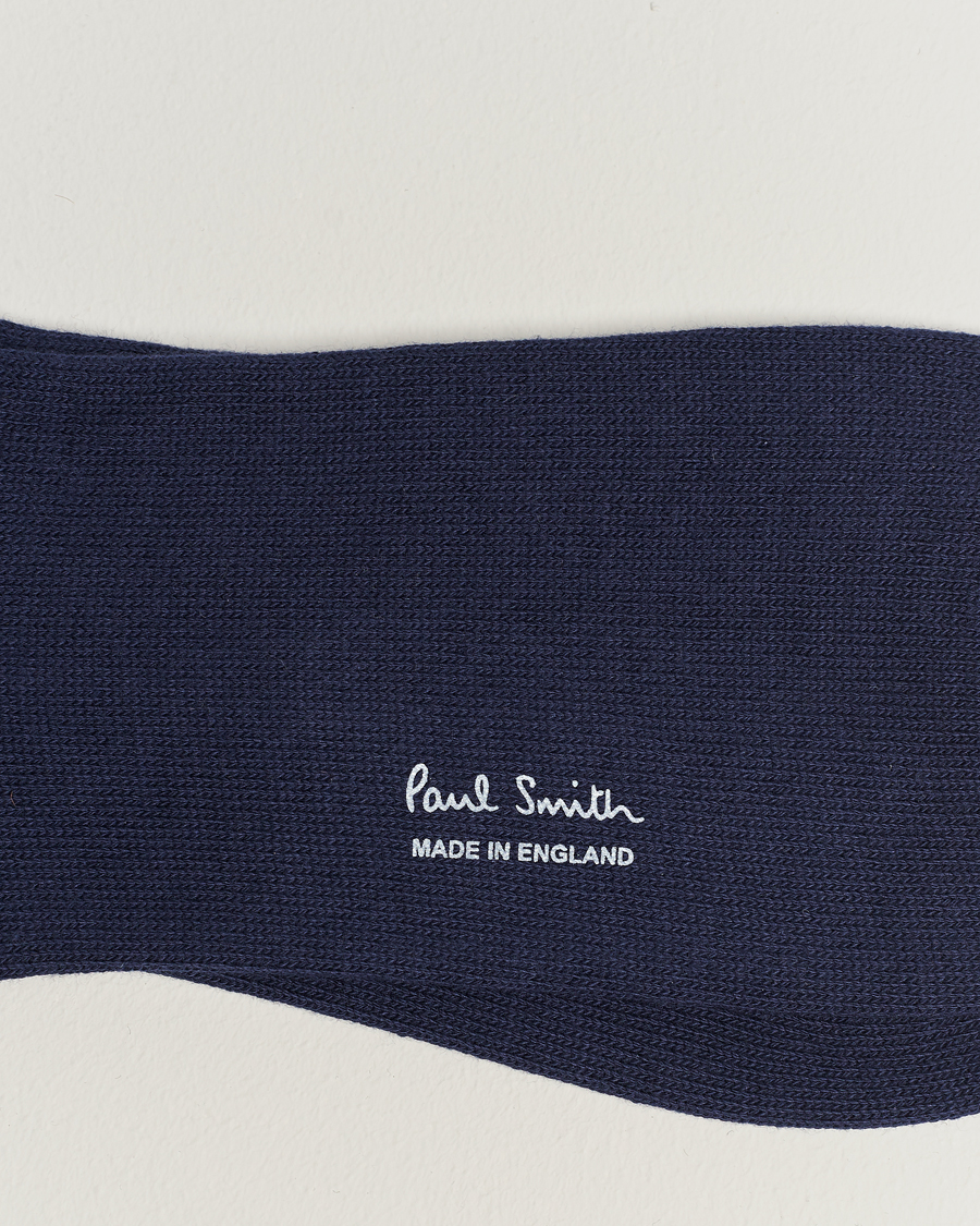 Herre | Wardrobe basics | Paul Smith | Artist Socks Dark Navy