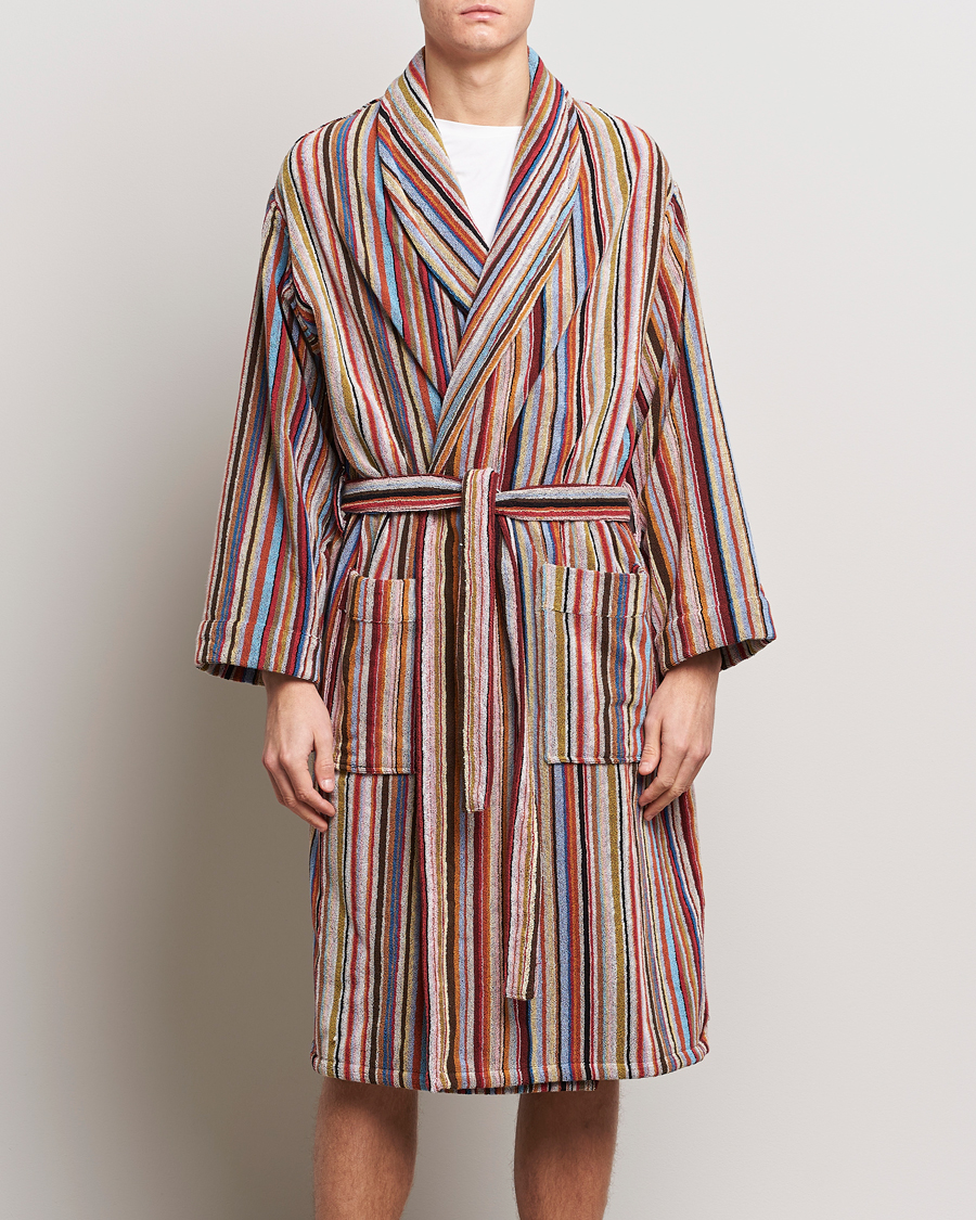 Herre | Morgenkåber | Paul Smith | Multi Stripe Robe Multi