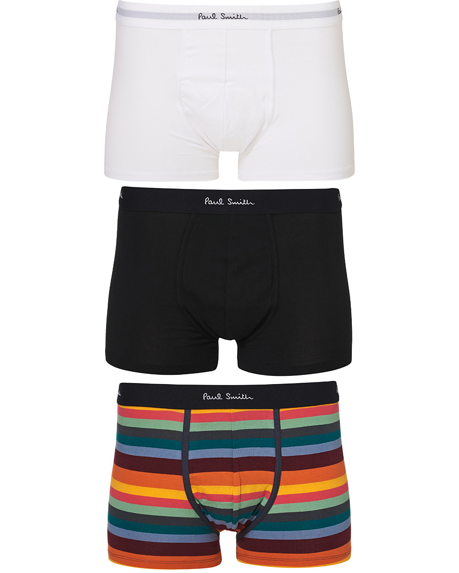 Herre | Undertøj | Paul Smith | 3-pack Trunk Black/White/Stripe
