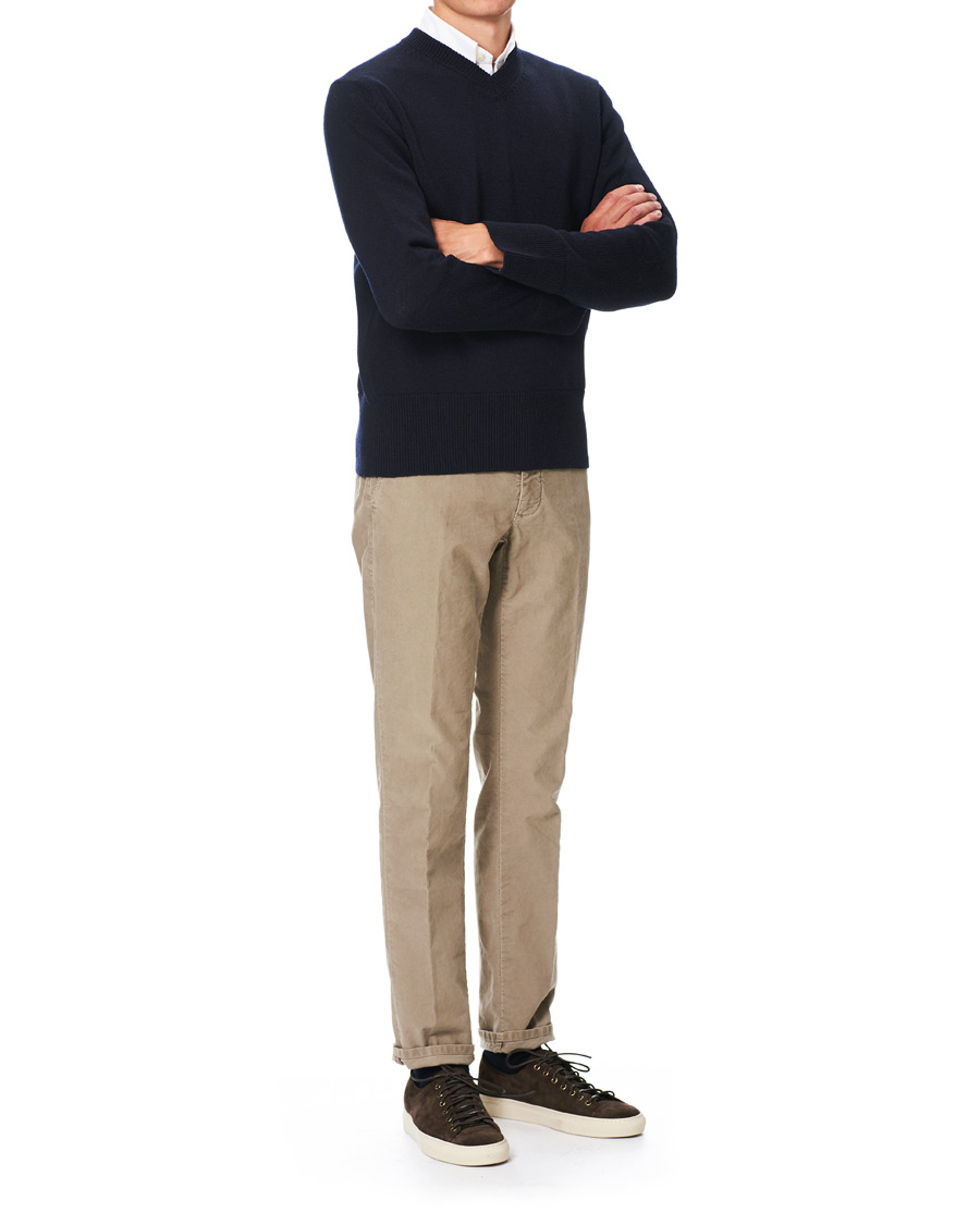 Herre | Trøjer | Paul Smith | V-Neck School Sweater Navy