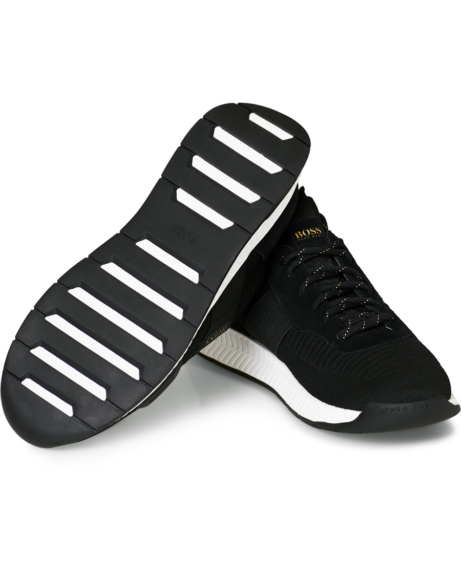 Herre | BOSS Titanium Running Sneaker Black | BOSS BLACK | BOSS Titanium Running Sneaker Black