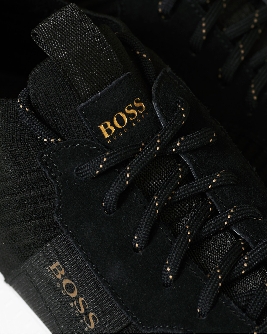 Herre | BOSS Titanium Running Sneaker Black | BOSS BLACK | BOSS Titanium Running Sneaker Black