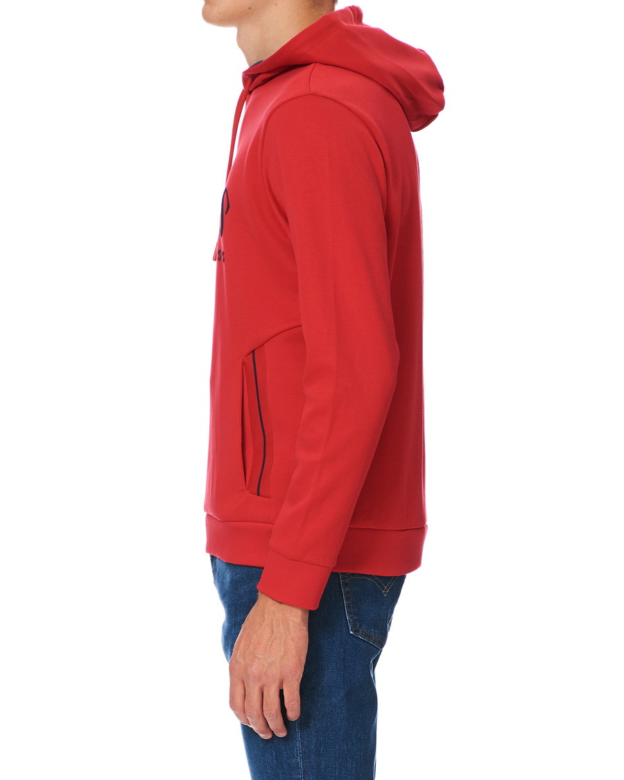 Herre | Trøjer | BOSS GREEN | BOSS Athleisure Soody Hoodie Bright Red