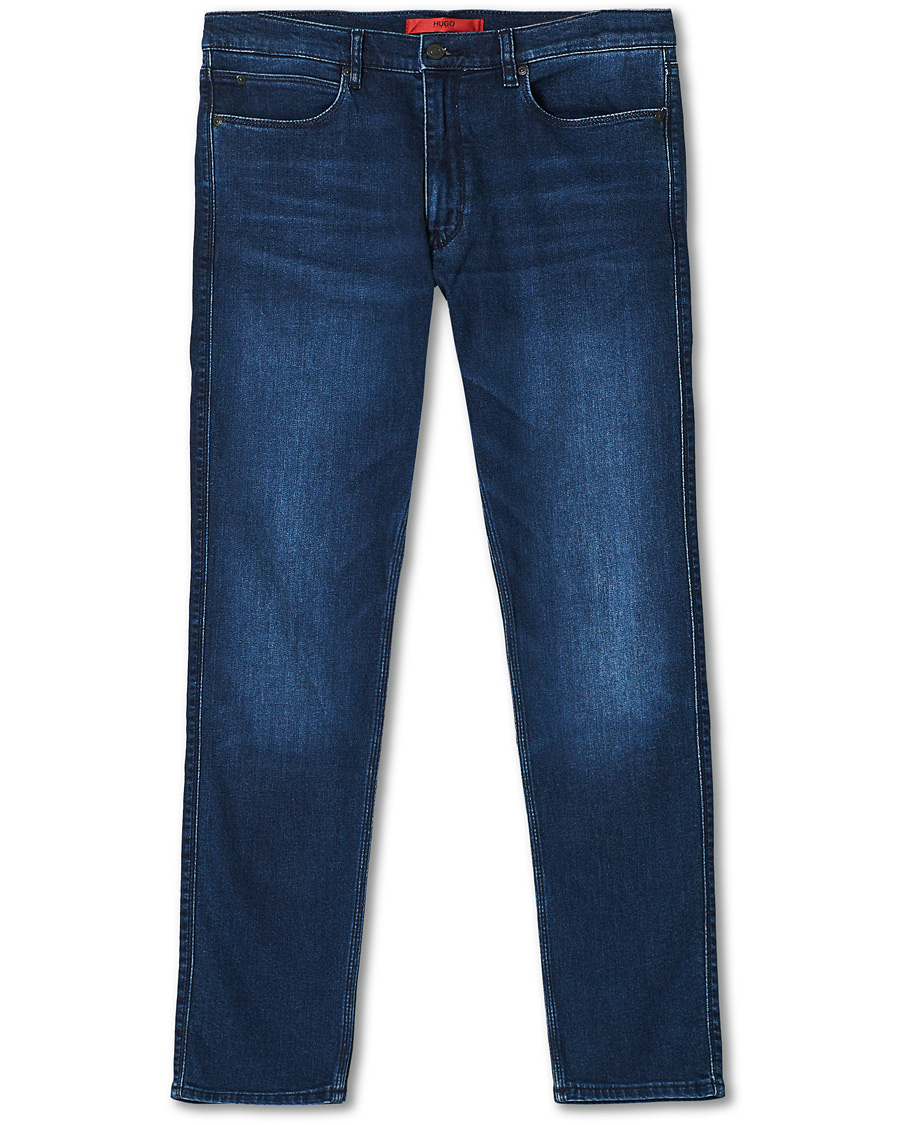 Herre | Jeans | HUGO | 734 Slim Stretch Jeans Medium Blue
