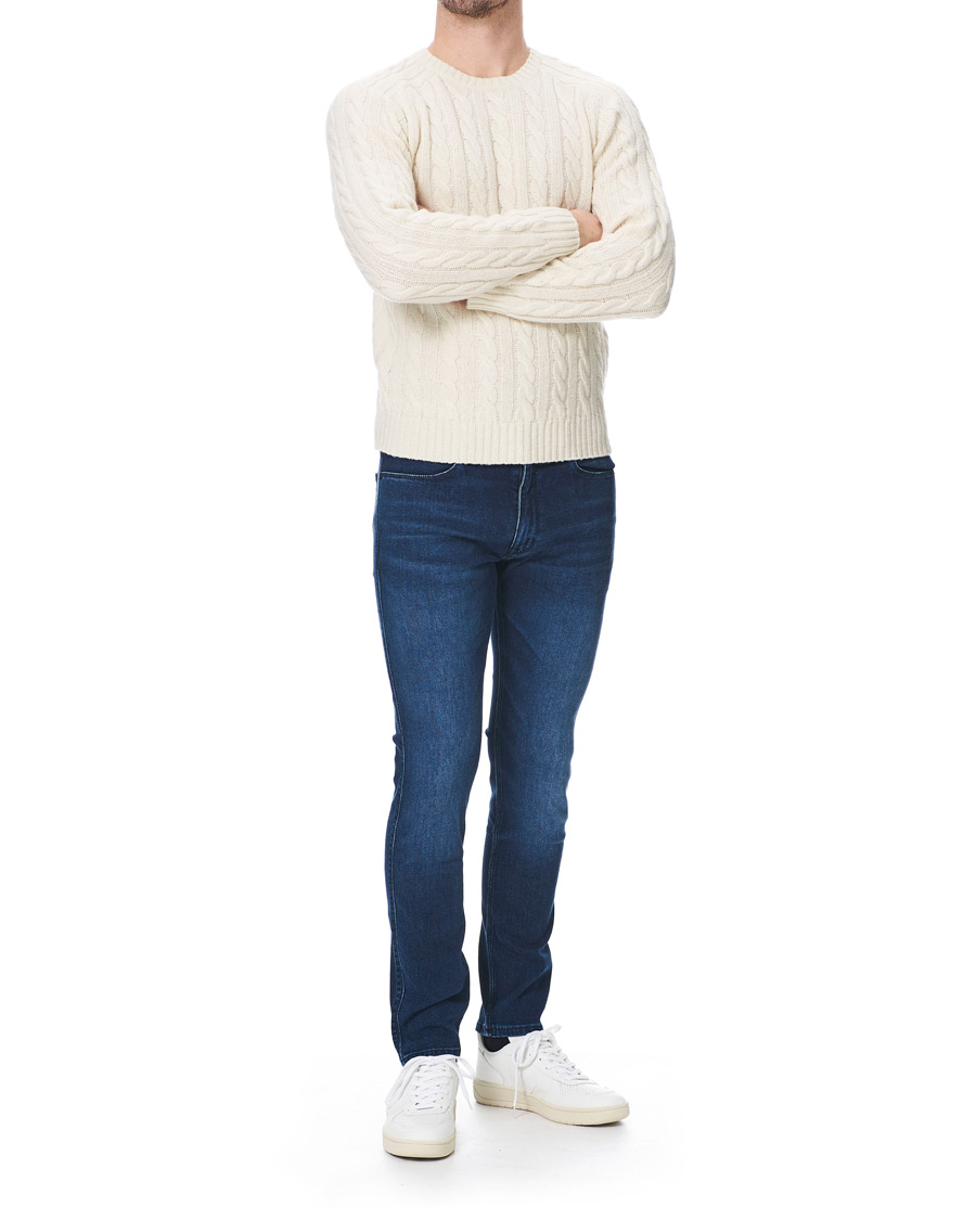 Herre | Jeans | HUGO | 734 Slim Stretch Jeans Medium Blue