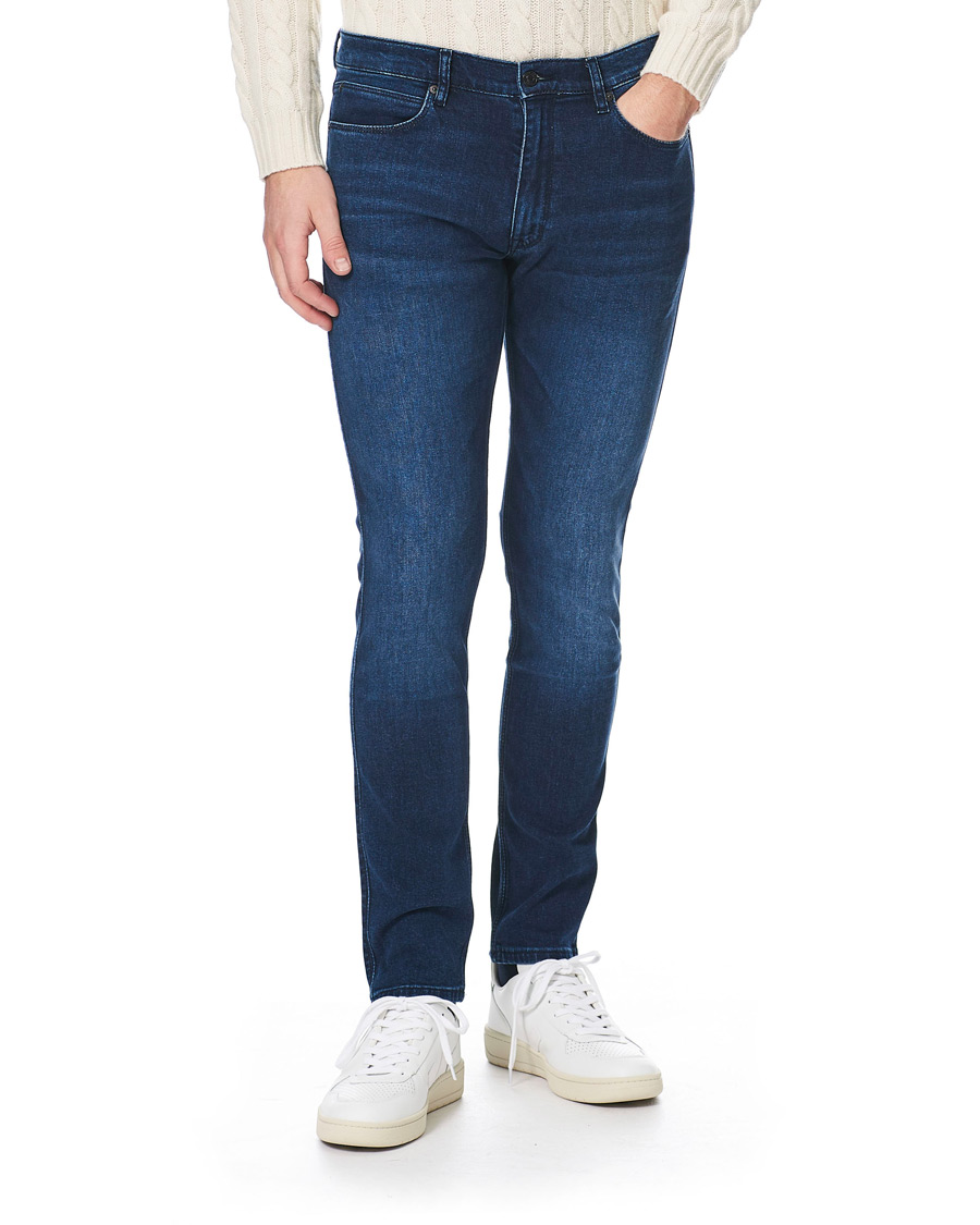 Herre | Jeans | HUGO | 734 Slim Stretch Jeans Medium Blue