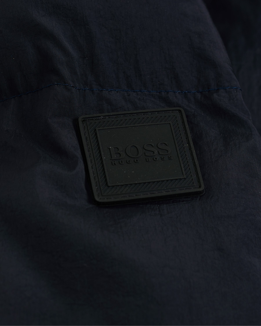 Herre | Jakker | BOSS ORANGE | BOSS Casual Olooh Down Hooded Jacket Dark Blue