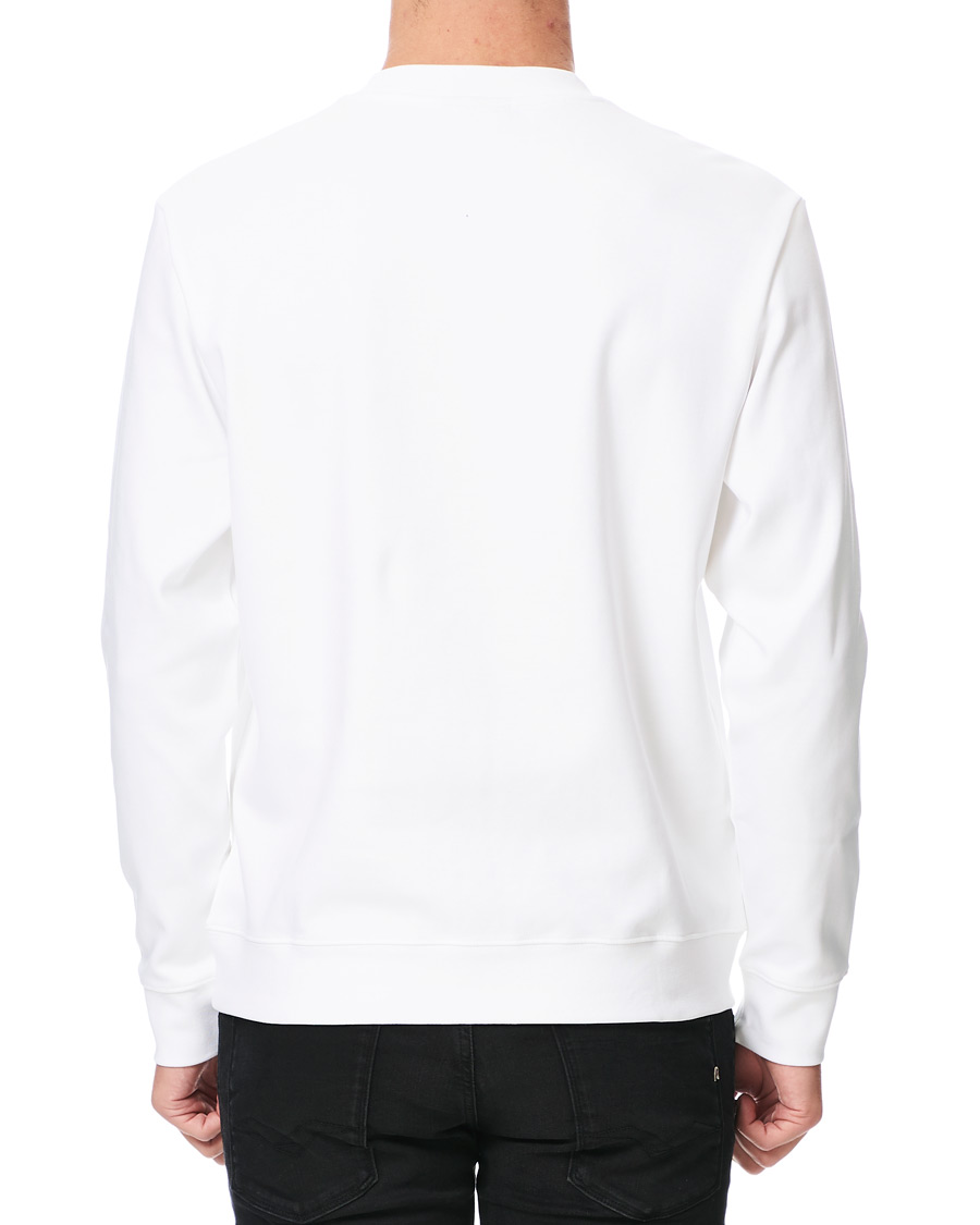 Herre | Trøjer | HUGO | Dicago Logo Crew Neck Sweatshirt White