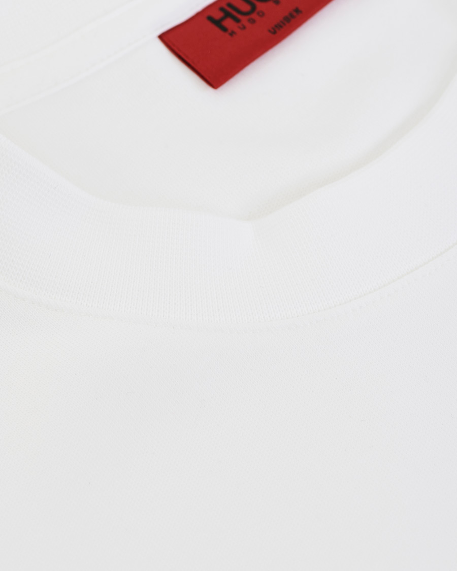 Herre | Trøjer | HUGO | Dicago Logo Crew Neck Sweatshirt White