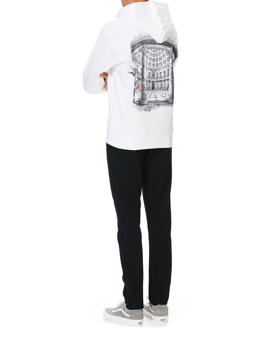Herre | Trøjer | HUGO | Downsville Logo Hoodie White