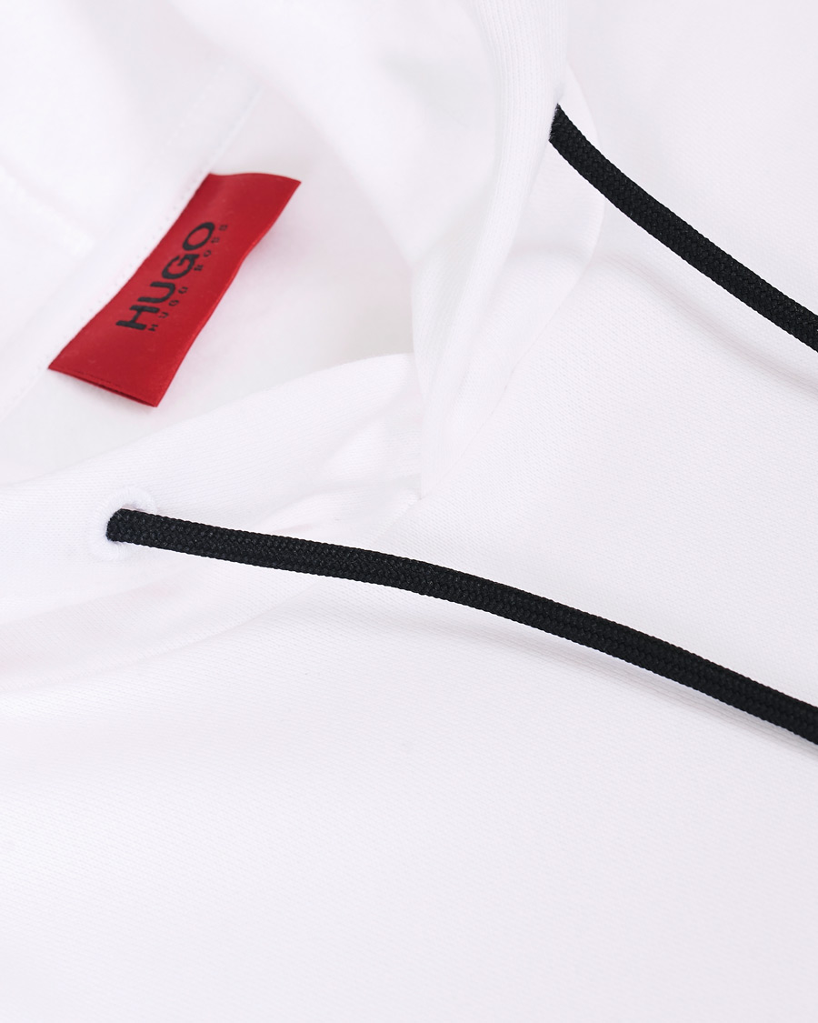 Herre | Trøjer | HUGO | Downsville Logo Hoodie White