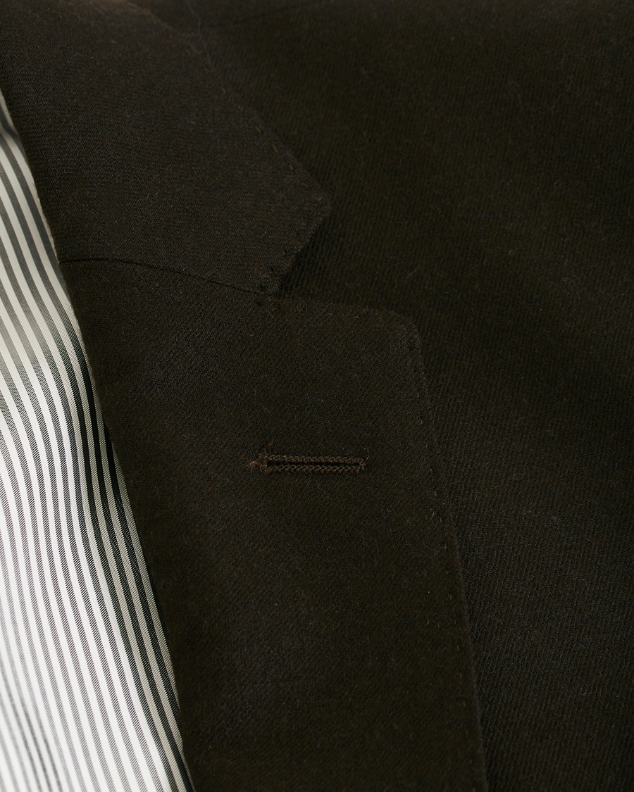 Herre | Blazere & jakker | BOSS BLACK | BOSS Hartley Flannel Blazer Dark Brown
