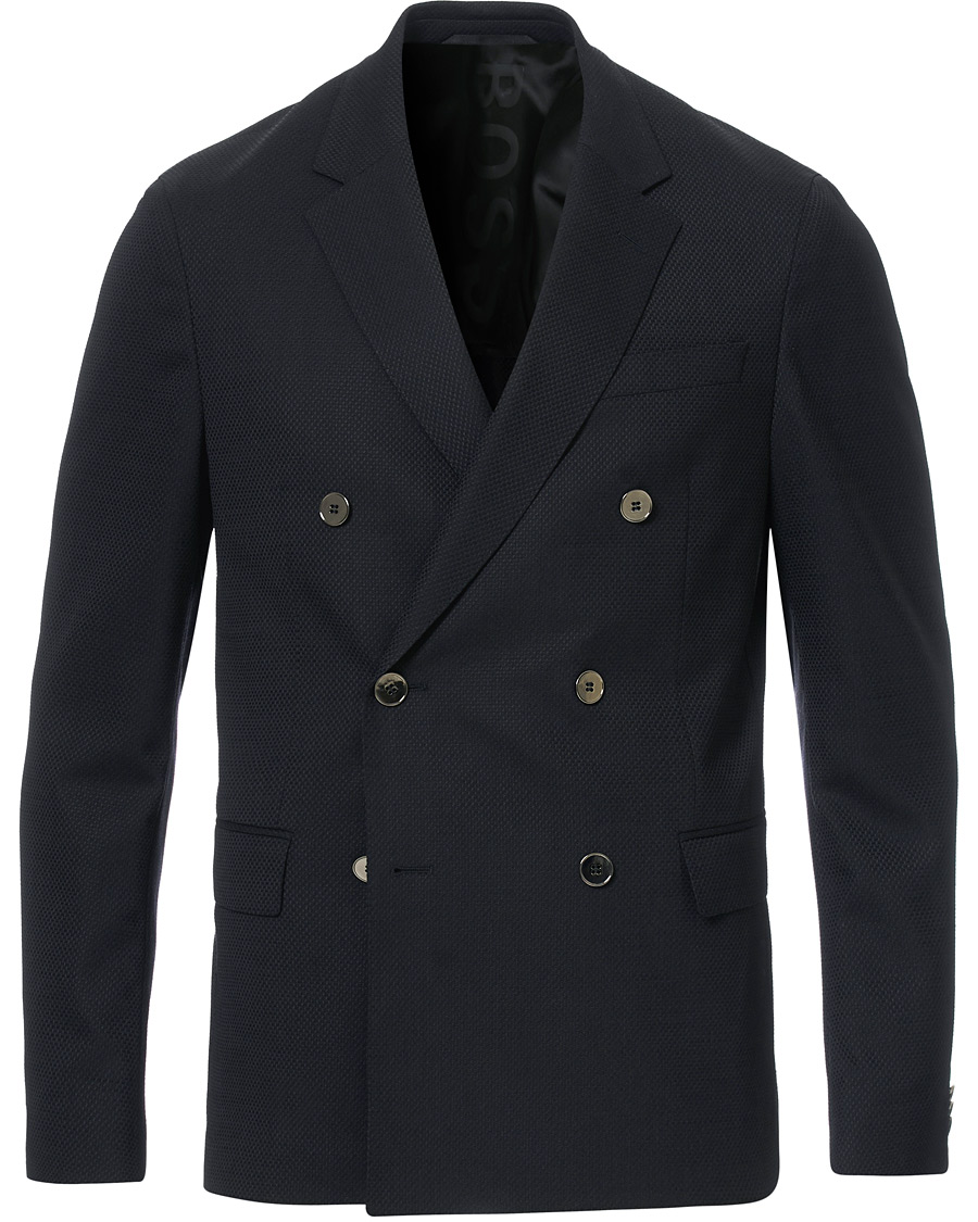 Double Breasted Blazer Black - CareOfCarl.dk