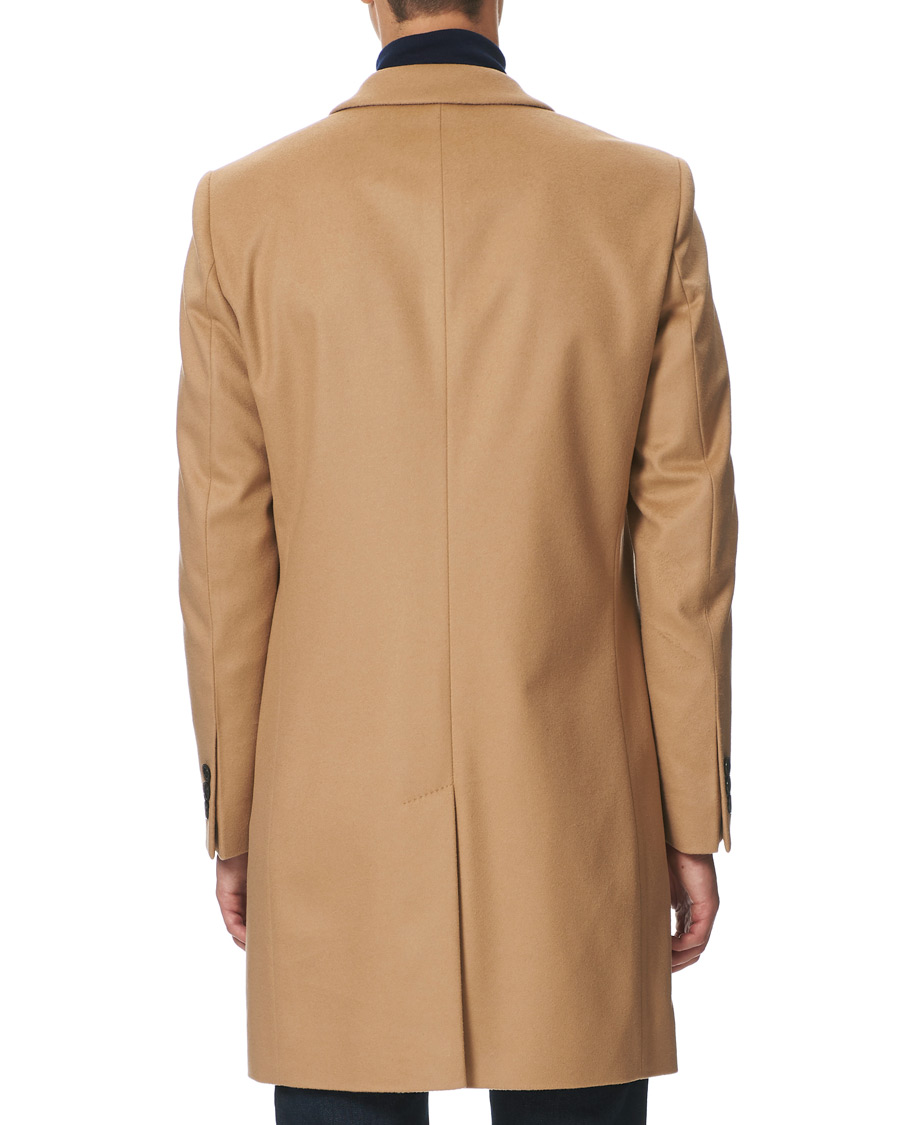 Herre | Jakker | BOSS BLACK | BOSS Nye Wool/Cashmere Coat Medium Beige