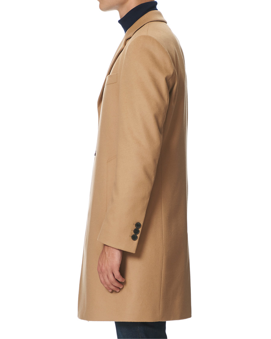 Herre | Jakker | BOSS BLACK | BOSS Nye Wool/Cashmere Coat Medium Beige