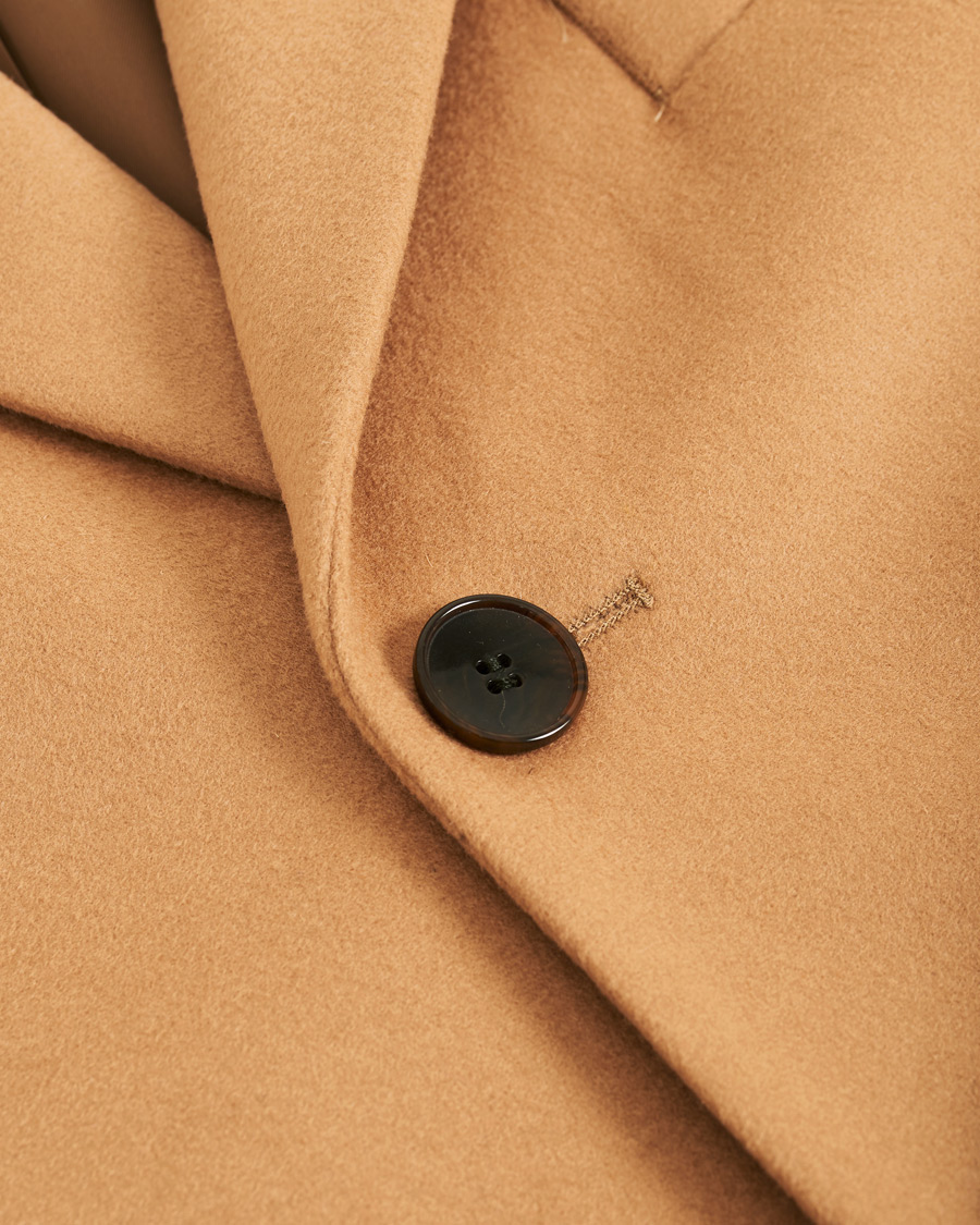 Herre | Jakker | BOSS BLACK | BOSS Nye Wool/Cashmere Coat Medium Beige