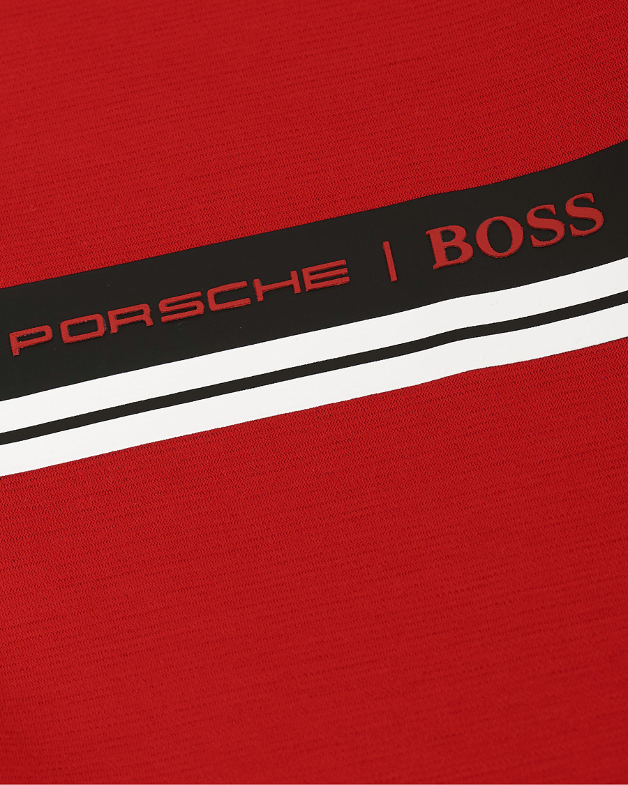 Herre | Polotrøjer | BOSS BLACK | BOSS Porsche Capsule Phillipson Polo Open Red