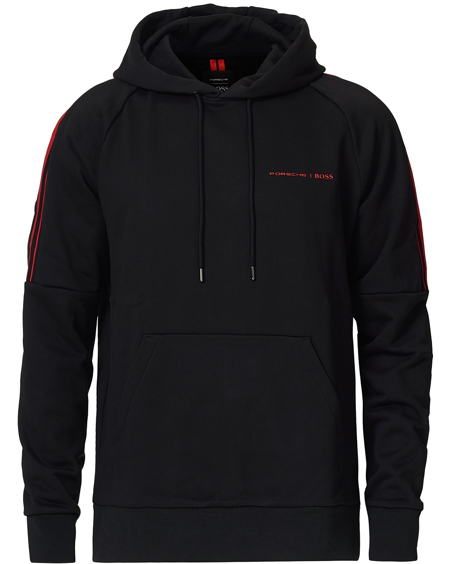 Herre | Trøjer | BOSS BLACK | BOSS Porsche Capsule Seeger Hoodie Black