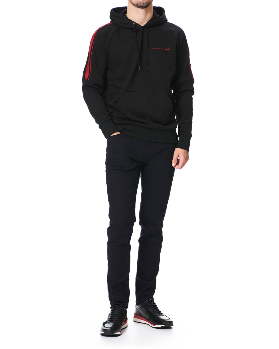 Herre | Trøjer | BOSS BLACK | BOSS Porsche Capsule Seeger Hoodie Black