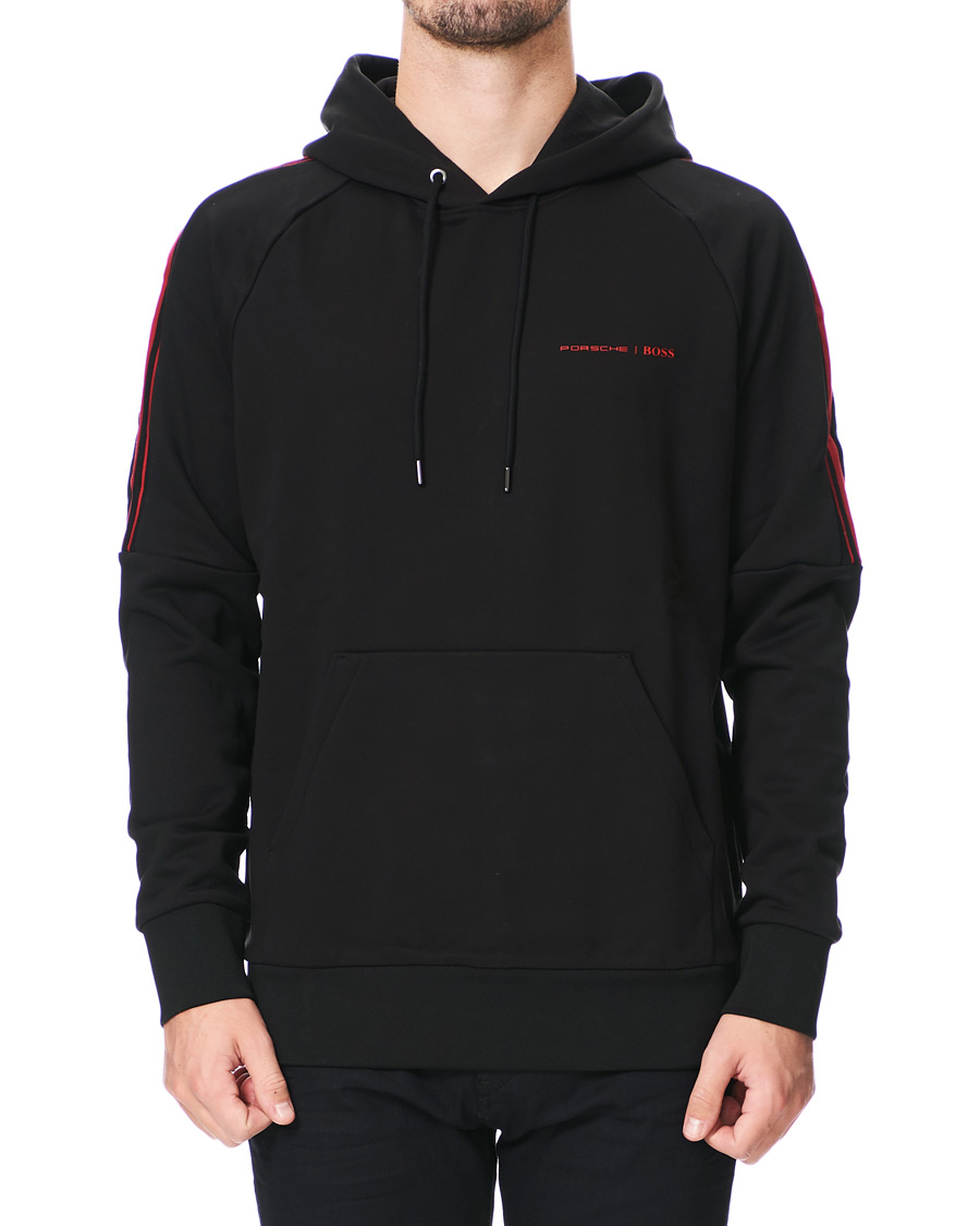 Herre | Trøjer | BOSS BLACK | BOSS Porsche Capsule Seeger Hoodie Black