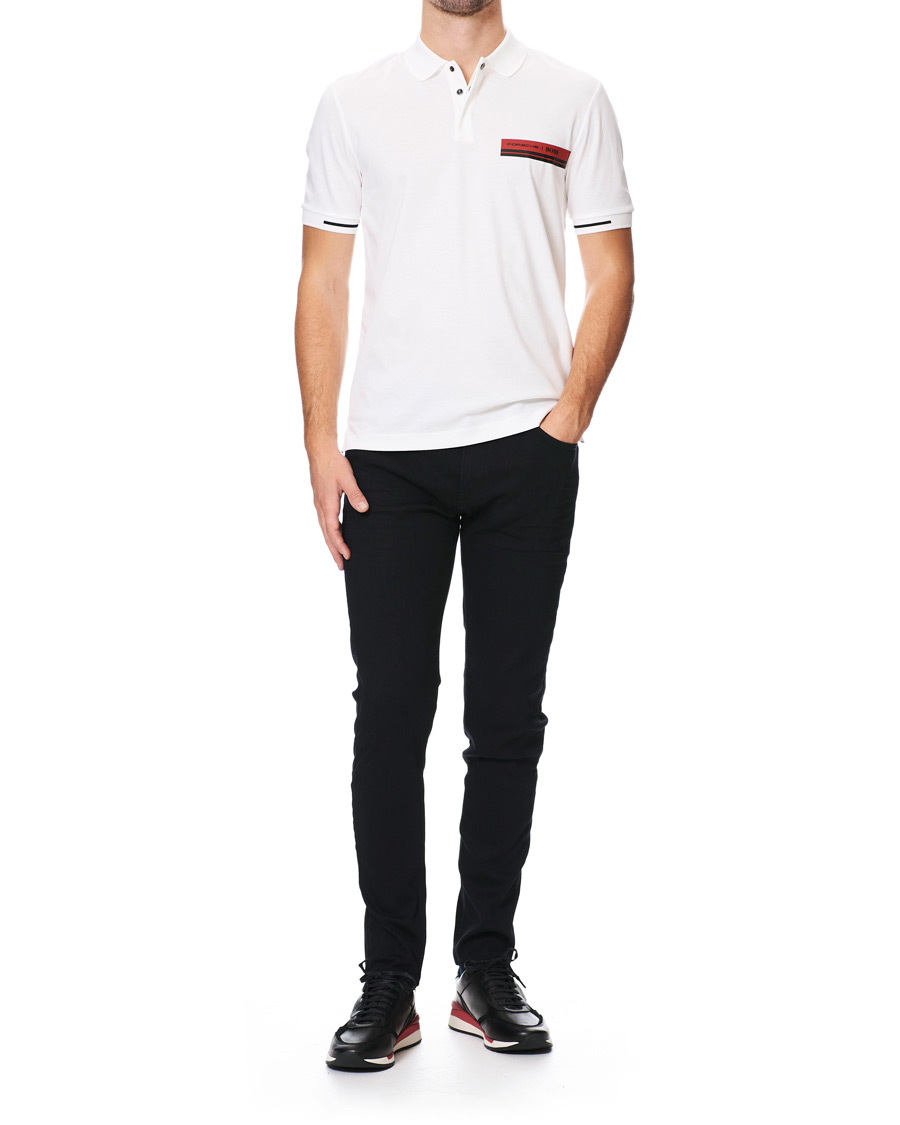 Herre | Jeans | BOSS BLACK | BOSS Porsche Capsule Tapered Jeans Black