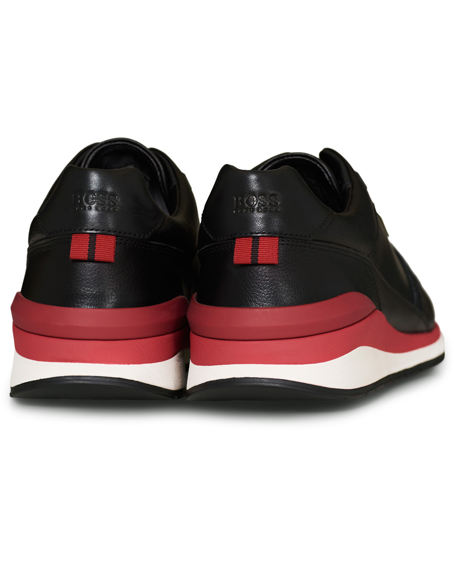 Herre | BOSS Porsche Capsule Element Sneaker Black | BOSS BLACK | BOSS Porsche Capsule Element Sneaker Black