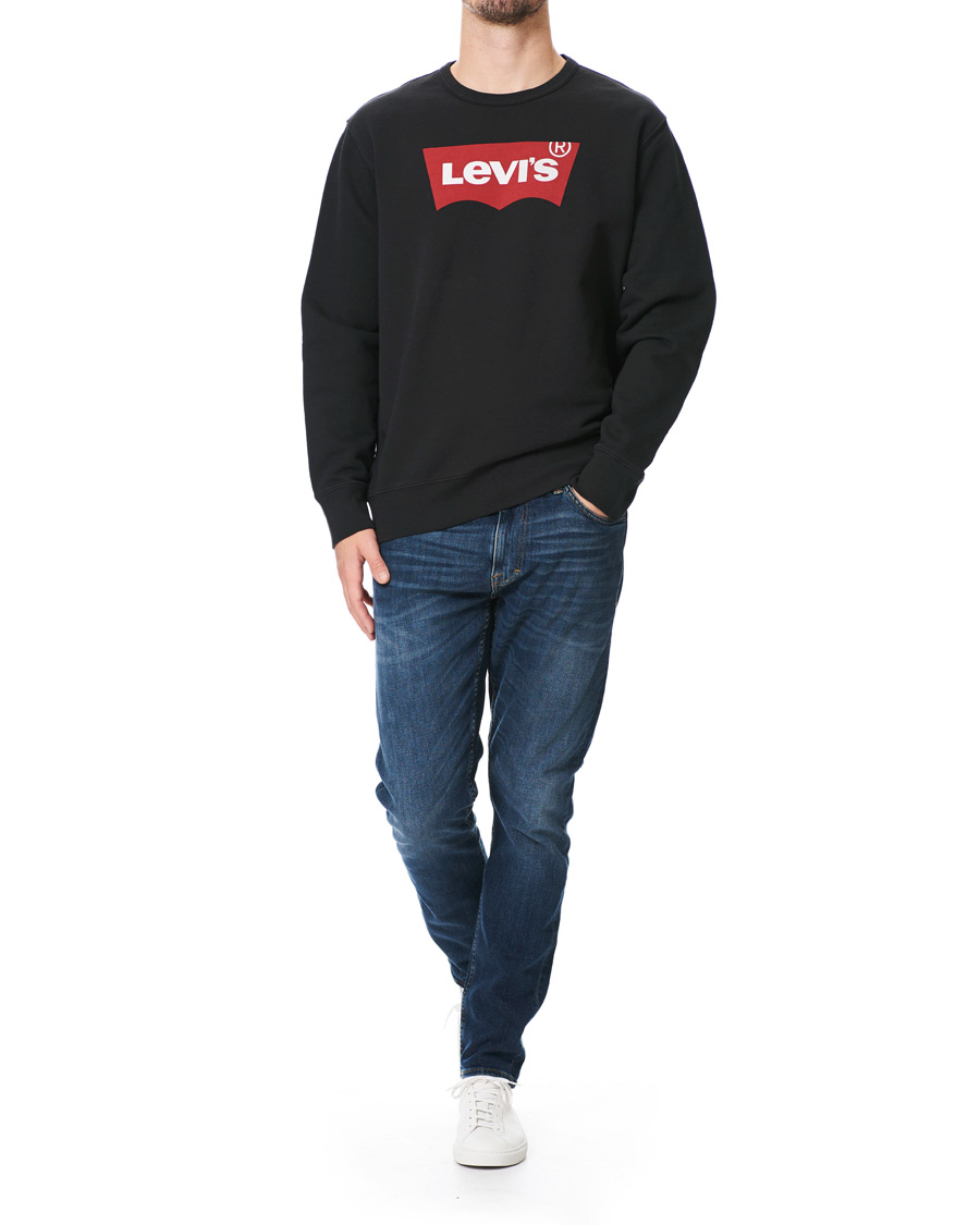 Herre | Trøjer | Levi's | Batwing Crew Neck Sweatshirt Jet Black