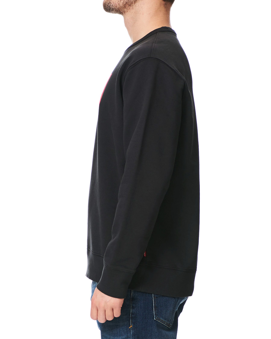 Herre | Trøjer | Levi's | Batwing Crew Neck Sweatshirt Jet Black