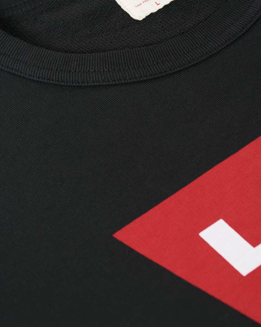 Herre | Trøjer | Levi's | Batwing Crew Neck Sweatshirt Jet Black