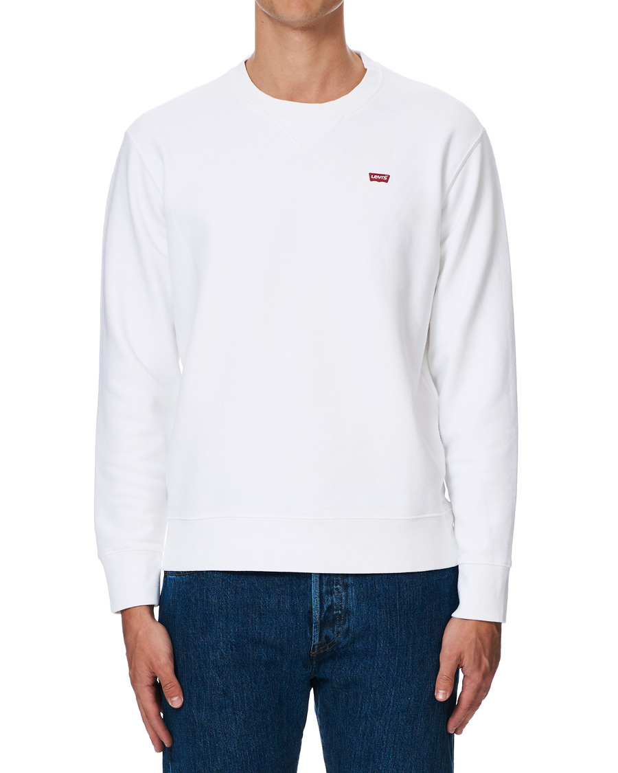 Herre | Trøjer | Levi's | Original Crew Neck Sweatshirt White