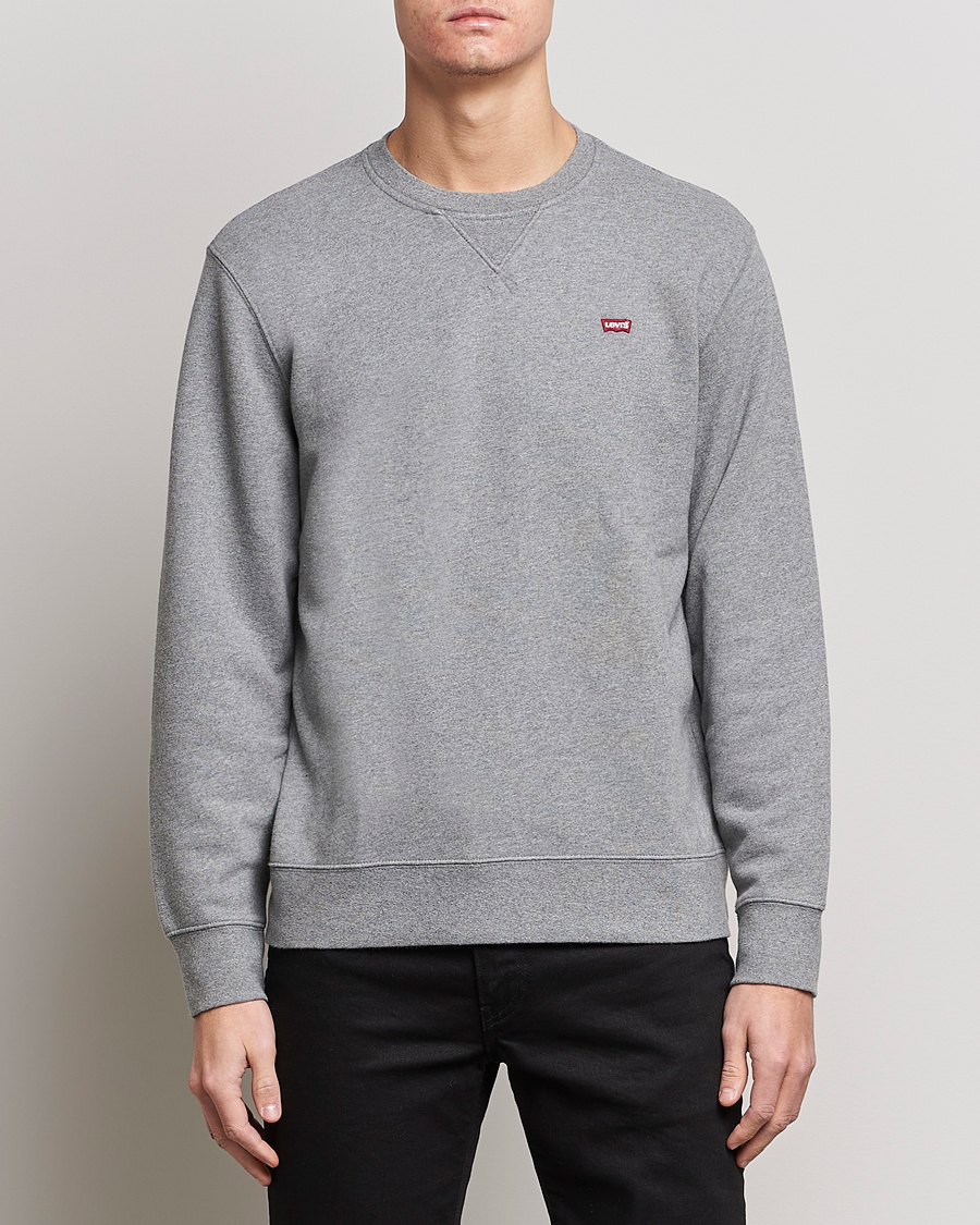 Herre | Trøjer | Levi's | Original Crew Neck Sweatshirt Chisel Grey Heather