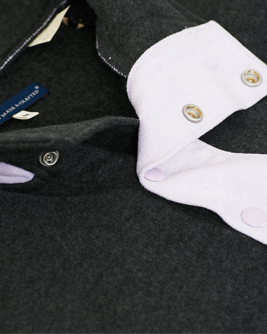 Herre | Trøjer | Levi's Made & Crafted | Alpine Mock Fleece Stretch Limo