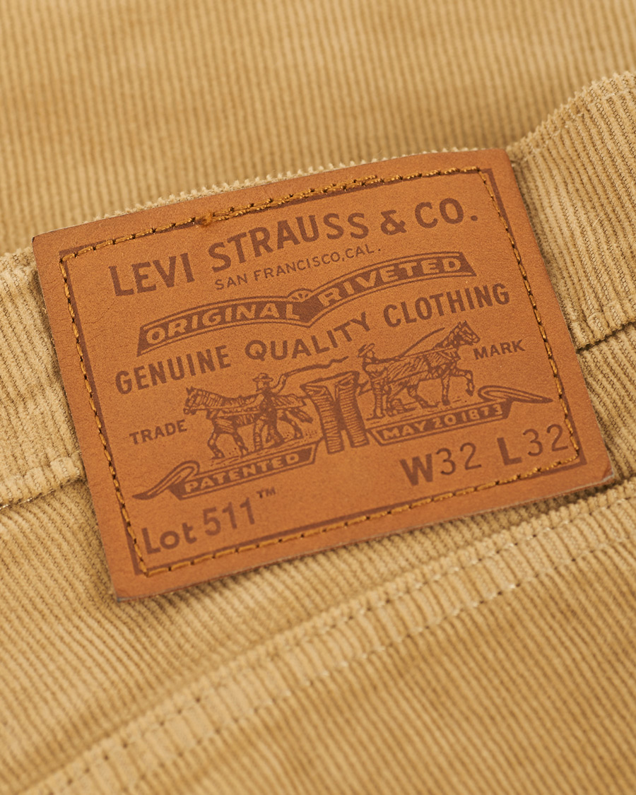 Herre | Bukser | Levi's | 511 Slim Fit Stretch Jeans Harvest Gold